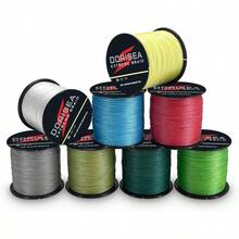 Extreme Braid Pe Multicolor Verde fluorescente y Negro Lnea de pesca trenzada de 109 yardas - 2187 yardas 6 - 550 libras cuerda de pesca de alambre Superline - 100 m/109 yardas 300 lb/1,0 mm (8 hebras) - Ver 8