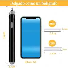 Borrador Eléctrico, Automático Borrador, Borrador Lapiz, 92 Piezas Reemplazable de Borrador para, Borradores para Dibujo, Portátil Borrador para Artistas con Dibujo Arquitectura Artes (Negro),36695963 - Verde - Ver 5