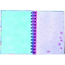 - Libreta De Notas  Diseos En Portada De Pasta Dura Y Encuadernacin De Espiral Metalico 150 Pginas Con Hojas De Rayas Decoradas Alta Calidad Premium BF - BF - Ver 6