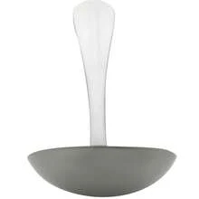 Concha de Aço Inox Positano 20cm Lyor para Servir Molhos Caldas Doces e Sopas - Prata - Visão 7