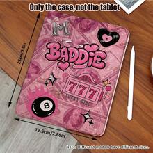 360° Rotatable IPad Case, Y-Shaped Folding Stand, HD UV Printing, Compatible With IPad 11 2025, IPad Air 11/13 2025 M3, IPad Air (M2) 11/13 Inch, IPad Air 4/5/6 10.9inch, IPad Pro 11 Inch, IPad Pro 12.9 Inch, IPad 10.2 Inch, IPad 9th/10th Generation And Other Models, Protective Cover Design, Supports Multi-Angle Adjustment, Six-Way Stand Placement, Built-In Pen Slot, Transparent Back Cover, Anti-Drop Protection, Auto Wake/Sleep Function - Multicolor - View 2