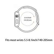 Beaded Boho Bracelet Compatible With Apple Watch Band Series 1-8, SE, Ultra, 38mm/40mm/41mm/42mm/44mm/45mm/46mm/49mm, Handmade Multilayer Wrap Watch Strap For Replacement