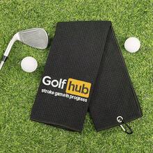 Handuk Golf Hitam Bordir dengan Klip - Hadiah Sempurna untuk Pecinta Golf, Cocok untuk Ulang Tahun, Hari Ayah, dan Acara Lainnya - MultiWarna - View 10