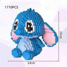 可爱粒子积木玩具 拼装积木玩具 生日礼物 万圣节 圣诞节 迷你桌面摆件 房间装饰 动漫卡通 卡哇伊 节日礼物 手办 动漫手办游戏玩具 - 彩色 - 查看 9