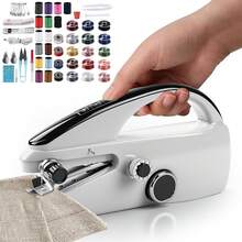 Electric Sewing Machines - White - View 2