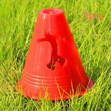 Roller Skating Pole, Flat Flower Training Practice Pole, Wind-Resistant Pole, Road Barrier Foot Marker, Obstacle Props