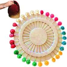 Alfileres de Coser Largos, Alfileres de Coser con Cabezas de Colores Alfileres Rectos Coloridos Alfileres de Costura de Cabeza Plana Alfileres de Tela Decorativos con Cabezas de Colores, - Flor de ciruelo - Ver 9