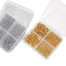 龙虾扣和单环组合套装，DIY项链手链串珠材料