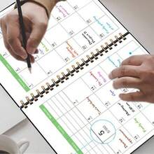 Agenda 2026 - 2028, agenda mensual u2013 Diario de citas en espiral con pestaas de 36 meses para hombres, estudiantes, familia, maestros y mujeres - Azul - Ver 6