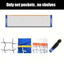 3 Meters Mini Portable Pickleball/Tennis/Badminton Multi-Purpose Training Net, Outdoor & Home Use, Quick Installation, Lightweight Foldable Storage, Sports Equipment - Net Only, Random Style - Multicolor - View 6