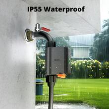 SONOFF Smart Bewässerungscomputer 2 Stück,App-gesteuertes automatisches Bewässerungssystem mit Zeitplanung und Mengensteuerung, erfordert Zigbee 3.0 Hub, kompatibel mit Alexa und Home Assistant - Schwarz - Übersicht 10