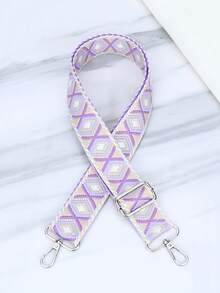 Dây đeo dệt nhiều màu sắc, phụ kiện mạ vàng, dây đeo vai rộng cho túi xách - Nhiều màu - Xem 11