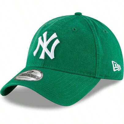 New Era Cap Company New Era MLB Core Classic 9TWENTY Adjustable Hat Cap One Size Fits All (New York Yankee Green)