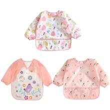 3pcs/Set Newborn Anti-Reverse Clothing, Baby Bibs, Infant Feeding Smock, Unisex - Multicolor - View 11