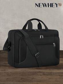 NEWHEY 17.3 Inch Laptop Bag, Large Capacity Waterproof Laptop Briefcase, Unisex Business Office Computer Bag, 17 Inch Adjustable Shoulder Strap Crossbody Bag, Waterproof Backpack - Multicolor - View 12