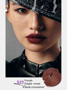 GIRLCULT Matte Lipstick, Velvet Matte Texture, S12 Scarlet,Silky Smooth, Lightweight, Soft-Focus Matte Finish, High Color Payoff, Long-Wearing, Non-Drying, Dramatic Look, Daily Wear, Special Occasions, Artistic Design, Youthful Vibe, 3.5g/0.12oz. - S12 Scarlet - 查看 11