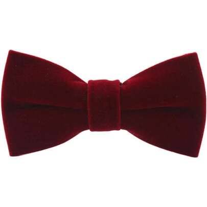 Corbata de terciopelo para hombres, corbata de color sólido, corbata de esmoquin formal, corbata pre-atada, calidad premium