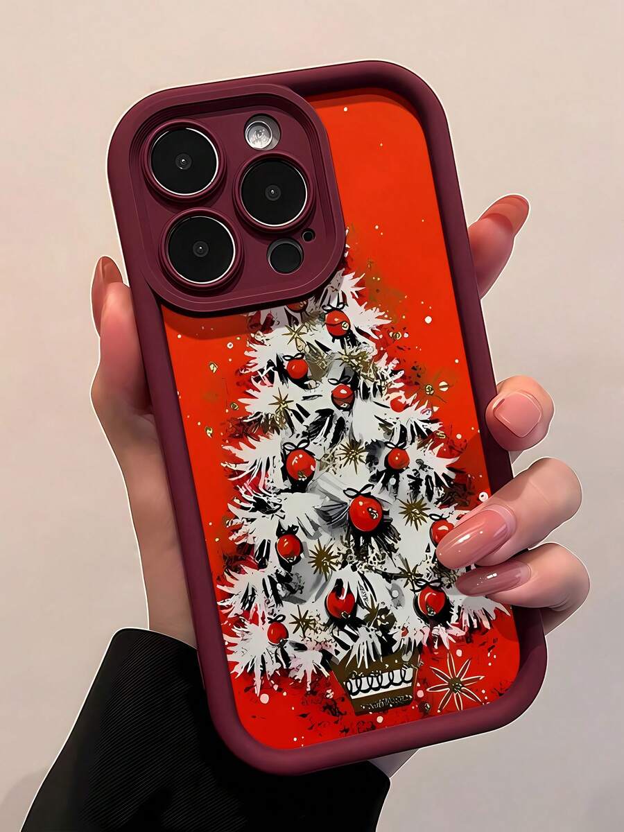 Adornos navideños rojos. Esta elegante funda es compatible con los modelos 16, 15, 14 Pro Max, 13, 12, 11, XR y XS Plus. Fabricada en silicona TPU, ofrece protección contra golpes y caídas, además de una sensación superior. Es un regalo ideal para familiares, amigos y seres queridos, y una opción perfecta para Navidad.fundas para 13,funda 13,funda 16,fundas ,funda 15,funda para ,fundas para 16,fundas 11,fundas 15,funda 17,protector para ,funda 14,fundas 12,fundas 14,funda 17 pro max,fundas 13,fundas>,,fundas navideñas ,,helko kitty,funda navideña,helko kitty - Burdeos - Ver 1