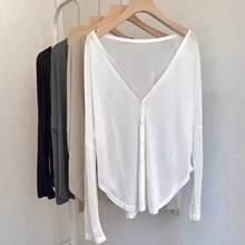 Women's Lightweight Open Front Long Sleeve Cover Up Shawl, Suitable For Beach, Outdoor, Summer Swimwear Cover-Up, Also For Cycling, Fishing, Driving And Other Occasions, Provides Sun Protection - Long Sleeve Shawl - View 5