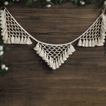 1 vòng hoa tua rua màu be, vòng hoa treo tường phong cách Boho, vòng hoa tua rua tông màu trung tính, vòng hoa phong cách nhà nông thôn, trang trí tua rua phòng ngủ/phòng khách, vòng hoa tua rua phong cách đồng quê, trang trí nhà phong cách Boho với tua rua, vòng hoa treo tường tối giản với tua rua. - Nhiều màu - Xem 10