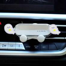 Cute Star Car-Specific Air Outlet Dashboard Adhesive Bracket Navigation Stand, Dolphin Little Crab Car Air Outlet Car Mounting Bracket, Women's Car Accessories - Multicolor - View 6