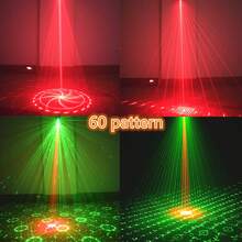 DJ Disco Stage Party Lights, Mini Projection Lights, With Remote Control And Sound Control Functions, Suitable For Indoor Birthday Parties, Christmas, New Year, Halloween, Bars, KTVs, Weddings, Small Gifts, Singing And Dancing And Other Occasions. - Black - View 4