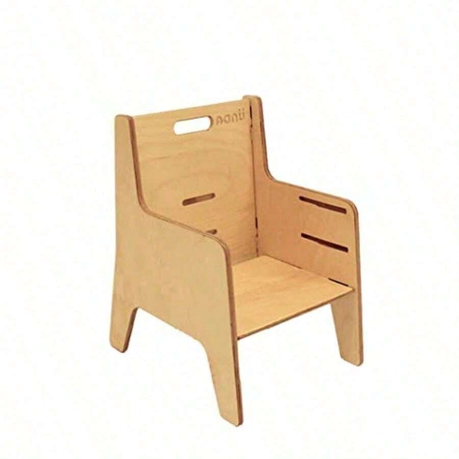 nanu Silla para Niños De Madera Ajustable Montori 6 Meses - Multicolor - Ver 1