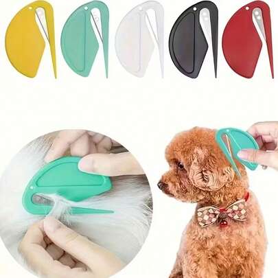 Scattered Pet Knot Knife, Cat Knot Knife, Pet Dog Shedding Brush, Puppy Kitten Knife Hair Removal Tool, Loose Hair Remover, Special Comb For Dog And Cat Hair Group