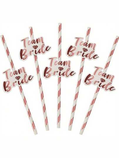 1-24 Stück Roségold Folie Strohhalme - Geeignet für Einzelpartys, Hochzeitspartys, Küche, Küchenhelfer Geschenke, Geschirr, Geburtstagsfeiern, Hochzeiten, Gender Reveal Partys, Bridal-Shower Dekoration, Partyzubehör, Schulmaterial, Halloween, College Grundausstattung, Küchenutensilien