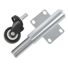 Wheel Spring Loaded Garden Galvanised Heavy Duty Sliding Caster For Gate - Silver - View 10