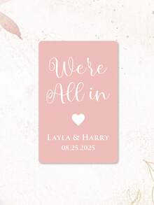 定制照片扑克牌，中心切割设计 - 个性化照片扑克牌 - 适合作为礼物、婚礼、派对和游戏之夜的礼品 - 送给伴侣、朋友和家人的最佳纪念礼物 - 彩色 - 查看 21