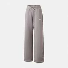 Nike 女士 AS W NSW PHNX FLC HR 长款针织裤 IH1012-226 - 灰色 - 查看 1