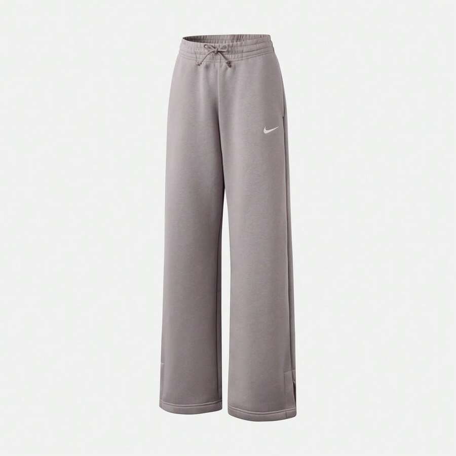 Nike 女士 AS W NSW PHNX FLC HR 长款针织裤 IH1012-226 - 灰色 - 查看 1