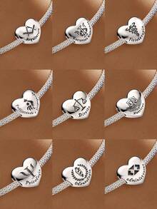 1件时尚促销吊坠配饰，适合女士手链和手镯，可用于DIY珠宝制作和日常服装搭配，是女孩的理想配饰。 - 串珠 - 查看 3