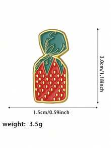 A Zinc Alloy Enamel Pin, Unique Fashion Brooch, Creative Backpack, Hat, Jacket Accessories, Men's And Women's Birthday Gifts, Novel Clothing And Jewelry - 1pc - 查看 8