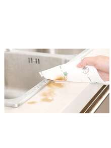 Thickened Disposable Slouchy Rags For Kitchen, Multi-Purpose Kitchen Paper Towels, Oil-Absorbing & Water-Absorbent, Disposable Foot Wipes - Printing - View 5