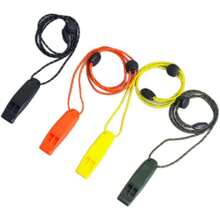4 Pcs Silbatos De  Con Cordón Reflectante Ajustable Silbato Marino De Plástico De Emergencia Silbato De  Silbato Marino Kit De Supervivencia De Emergencia Para Exteriores (4 Pcs),36696383 - Multicolor - Ver 1
