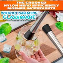 1个水果冰块捣碎器，多功能耐腐蚀不锈钢碎冰器，适用于餐厅、厨房、日常生活、节日派对、圣诞节、圣诞礼物、圣诞快乐、派对、生日装饰、户外、露营 - 彩色 - 查看 7