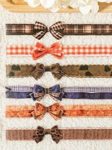 1卷不规则形状编织蝴蝶结装饰胶带，优雅趣味系列，适用于礼品、办公、家居、标记、标签、教室、玩具、剪贴簿、创意复古装饰DIY贴纸 - 彩色 - 查看 3