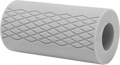 Fdit Empu?aduras de Barra, Agarre de Mancuernas de Silicona Resistente Al Deslizamiento con Textura de Rejilla Respetuoso con el Medio Ambiente para Levantamiento de Pesas (12)