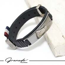 Men's String Bracelets - 黑色 - 查看 2