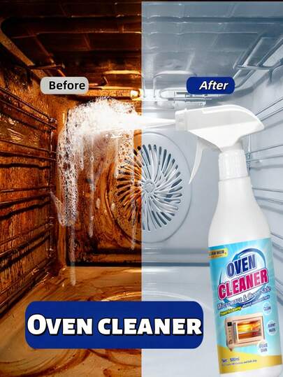 jakehoe Oven & Stovetop Cleaner - Heavy Duty Degreaser, Oven Rack & Grill Cleaner, Removes Odors, Grease & Grime, Kitchen Accessories, Cleaning Supplies, Home Cleaning Products