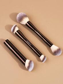 MAANGE 1/2/3/8/10件套专业铝制化妆刷套装，旅行必备，包含粉底刷、腮红刷、遮瑕刷、高光刷、散粉刷、眼影刷、眉刷、睫毛刷、眼线刷、斜角管状化妆刷，柔软纤维材质，便携，是送给女性和女孩的理想礼物。