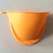 Silicone Heat Resistant Non-Slip Oven Mitts, Microwave Oven Baking Pot Holder Gloves, High Temperature Insulation - Multicolor - View 9