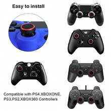 20個矽膠搖桿帽，相容於 PlayStation4/PlayStation5/Switch Pro 控制器，遊戲配件－搖桿帽、PlayStation5 控制器搖桿帽、搖桿套、矽膠保護帽、替換矽膠類比搖桿帽，防滑設計提升控制力，防滑、防塵，遊戲控制器配件 - 彩色 - 查看 7