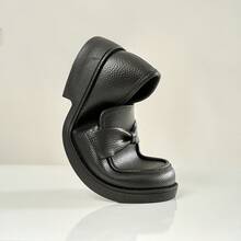 Mocasines minimalistas versátiles y casuales para mujeres - Negro - Ver 5