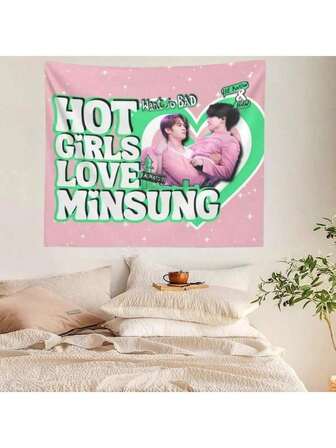 1PC Skz Know Hot Girls Concert Banner, Minsung Kpop Flag, Skz Tour 2025 Merch, Gift Idea Stays, Birthday Gift & Concert Merch