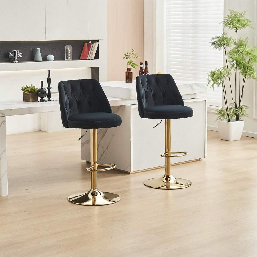 Barstools - Black - View 1