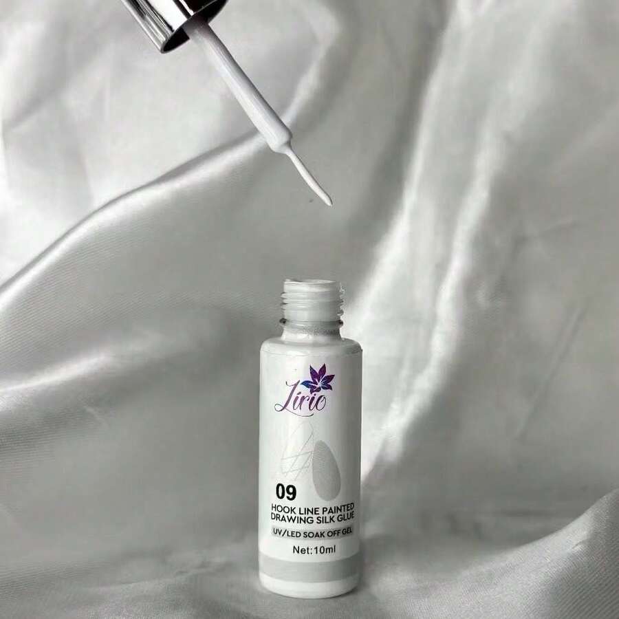 Gel Nail Polish With Fine Tip, 12 Ml - 白色 - 查看 1