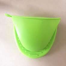 Silicone Heat Resistant Non-Slip Oven Mitts, Microwave Oven Baking Pot Holder Gloves, High Temperature Insulation - Multicolor - View 8